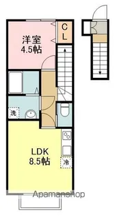 FJ小田原【2階】の間取り