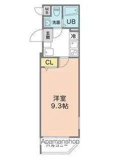 リベルテ四ツ木【7階】の間取り