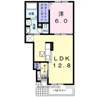 プリマヴェーラ 小原田【1階】の間取り