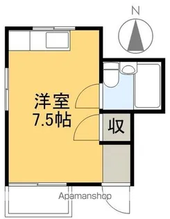 ハイツディオ【202号室】の間取り