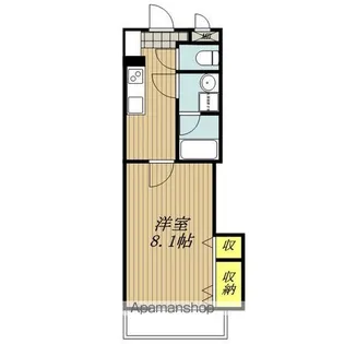 グランツ【203号室】の間取り