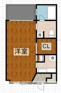 パサル植田【201号室】の間取り