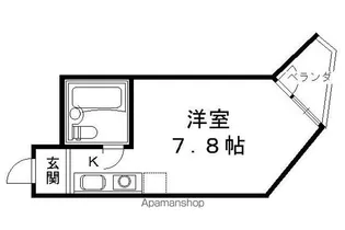 ハイツウエストロード【306号室】の間取り