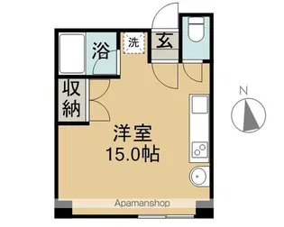 カーサエスポワール【401号室】の間取り