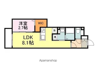 広島県福山市三吉町南2丁目【マンション】の間取り