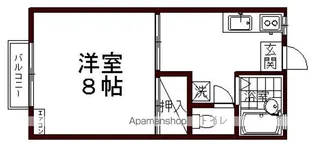 メゾン牧野【2階】の間取り