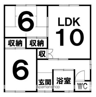 オリーブ【2階】の間取り