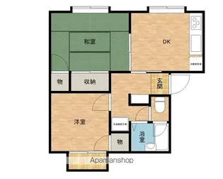 アストリア【201号室】の間取り
