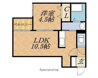 サンルーチェ山鼻【2階】の間取り