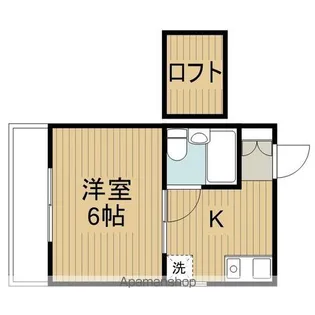 トップハット90【202号室】の間取り
