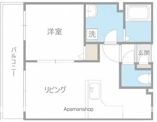 アベニュー224【4階】の間取り