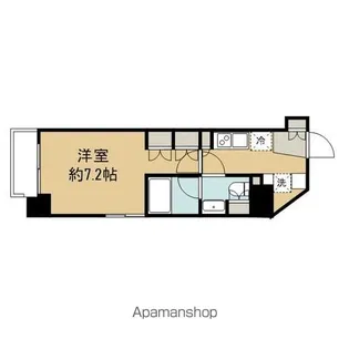 東京都新宿区北新宿1丁目【マンション】の間取り