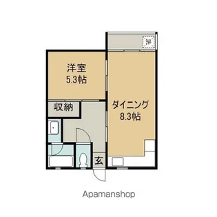 すわハウス【2階】の間取り