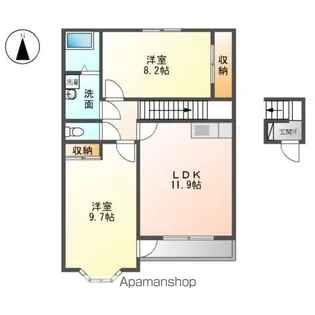 WILL PARK【2階】の間取り