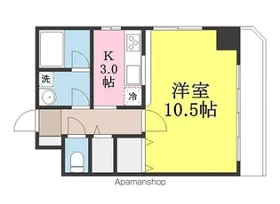 BELLE MAISON SUEHIRO【301号室】の間取り