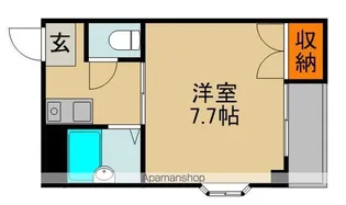 シェルコート【2階】の間取り