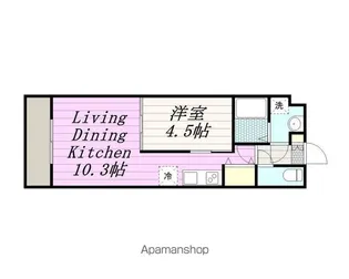 REGULUS幕張【3階】の間取り