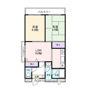メゾンタルイ【201号室】の間取り