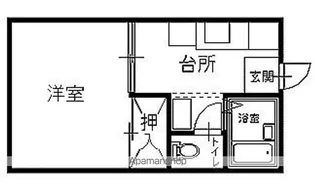 岩手県滝沢市鵜飼狐洞【アパート】の間取り