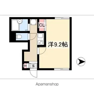 アビテ池下【1階】の間取り