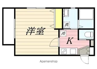 クレサージュ新松戸【2階】の間取り