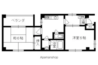エンジョイ山本ビル【502号室】の間取り