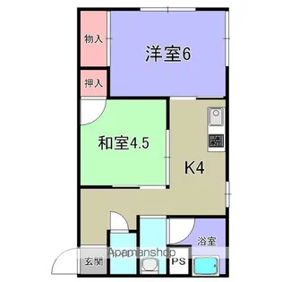 コーポ華【2階】の間取り