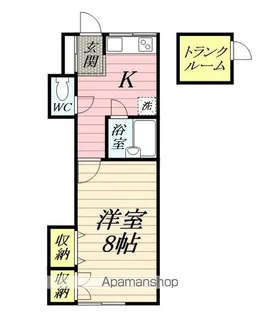 ヒルトップ磯崎【1階】の間取り