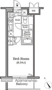 レジディア用賀【2階】の間取り