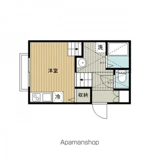 グリシーヌ岩槻本町【101号室号室】の間取り