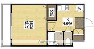戸坂よつばビル【8階】の間取り
