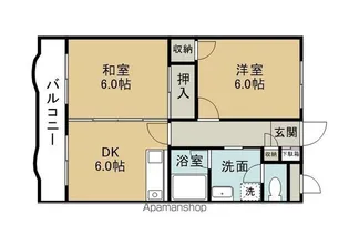 バルトハイム21【2階】の間取り