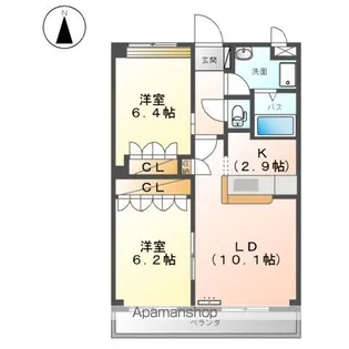 ファミリーコンフォート【1階】の間取り