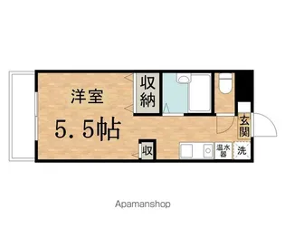 ジュネス桜ヶ丘【410号室】の間取り