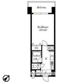 鶴舞パークヒルズ【6階】の間取り