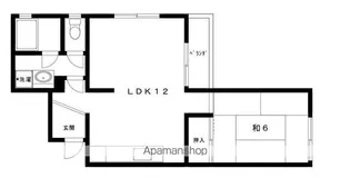 ルミナス明神町【202号室】の間取り