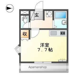 コンフォース中平【2階】の間取り