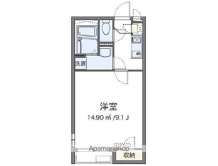 クレイノゾンネンブルーメ川越【2階】の間取り