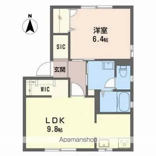 WIND35【1階】の間取り