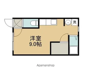 アルカディア【202号室】の間取り
