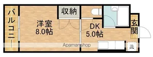 ビオス【1階】の間取り