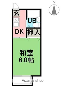 パナハイツ・K【2階】の間取り