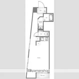 クレセントプラザ笹塚【6階】の間取り
