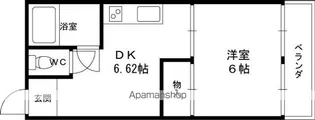 寿コーポ【1階】の間取り