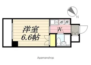 ポルタオーレア【6階】の間取り