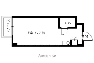 正和フラット宝ヶ池【403号室】の間取り