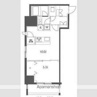 ハーモニーレジデンス菊川ステーションフロント【4階】の間取り