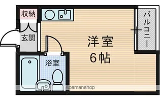 巴第一マンション【3階】の間取り