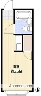 パレス池袋【1階】の間取り