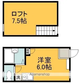 ミヨシハイツ【2階】の間取り
